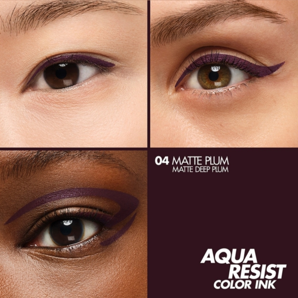 Makeup Forever Aqua Resist Color Ink 24hr Matte Plum Eyeliner